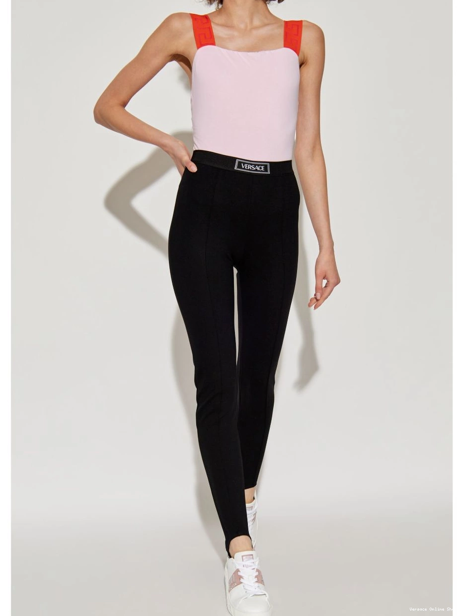 Affordable Women Border Greca bodysuit Versace 0730